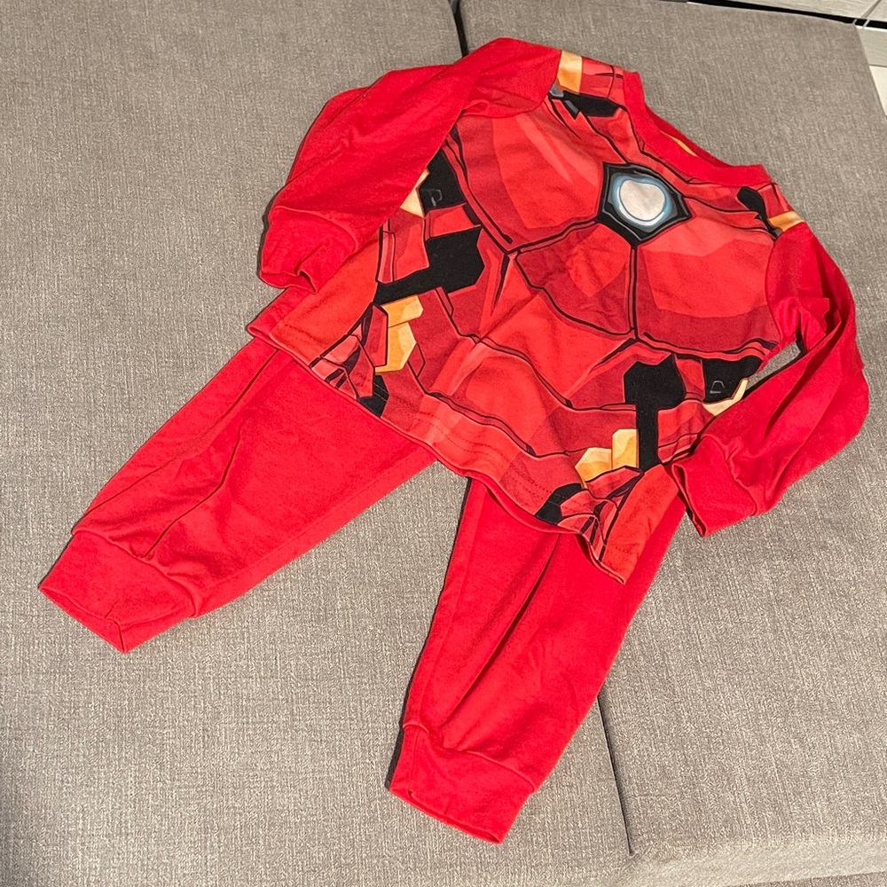 Iron Man Superhero Kids PJs